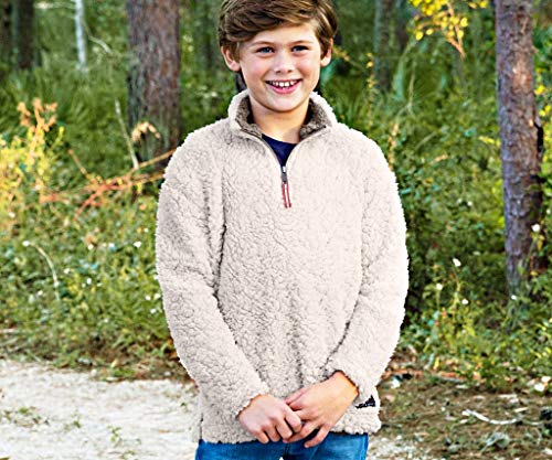 Image of Southern Marsh Youth's Appalachian Pile Pullover - Classic Comfortable Outerwear