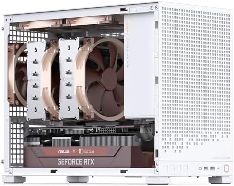 Jonsbo D32 PRO Bilgisayar Kasası, Beyaz – Kompakt mATX Kılıf, Arka Bağlantı Desteği, Temperli Cam, Toz Filtreleri ve Yüksek Kaliteli Soğutma - Görsel 5