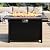 SUNLEI 45 Inch Gas Fire Pit Table, Patio Outdoor Propane Fire Pits with Walnut Top and Blue Beads & Removable Lid, 50000 BTU Waterproof Cover and Alumium Frame Tables for Patio Garden