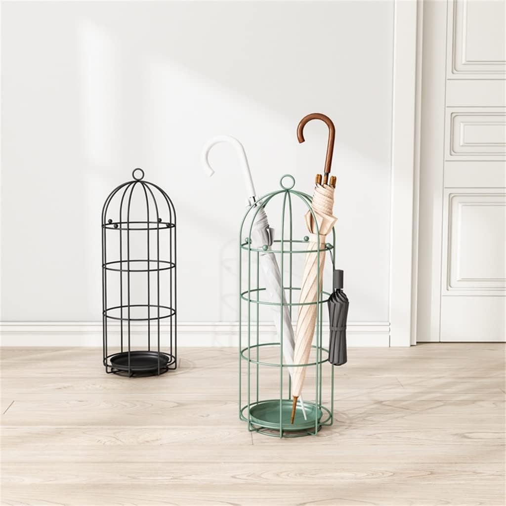 Decorative Iron Umbrella Stand Home Metal Bracket Household Supplies Storage Rack(E)