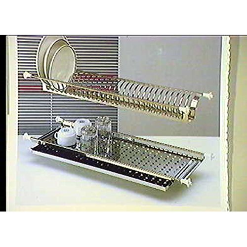 Acciaio inox Cenedese 616600 Scolapiatti Da Incasso In Acciaio Inox, Cm 56