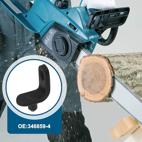 SG Store 2pcs Tension Slide Electric Chain Saw Tensioner Slide Block Tensioner Compatible with Makita UC4041A UC3041A UC3541A Chainsaw Replacement Kit 346859-4 - Image 2