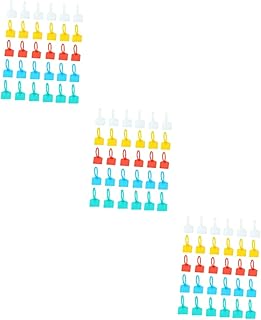 jojofuny 300 Pcs Electric Cable Ties Durable Cable Zip Ties Mark Tags Zip Ties Cord Labels Tags Plant Label Stakes Cable Tie Label Nylon Cable Tie Zip Plant Tag Stickers Zipper