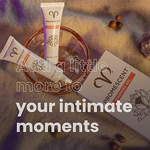 Promescent Warming Gel For Women For New Sensations & Added Comfort - Intimate Gel For Her, Paraben & Hormone Free, 75 Applications (15Ml) #TOP4