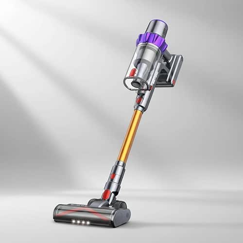 SMOTURE VC80 Aspirateur Balai sans Fil, 450W/40KPa Puissance, 55min d'Autonomie,