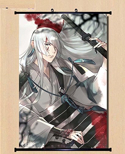 Kousetsu Samonji Wall Scroll Poster Cosplay 23.635.4 in ches-908