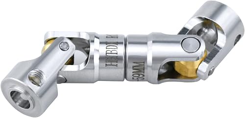 Miniatura 5 de Eje de transmisión interno inoxidable para 110 RC car Track Axial SCX10 Gladiator YK4082 TRX4 TF2 D110 RC Crawler eje de transmisión (plata, 2.16