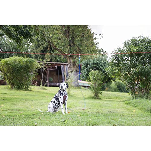 Kerbl Pet Set Gartenleine, Laufleine 15m + Führleine 3m + Zugentlastung