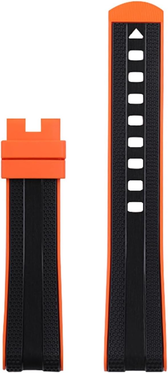 For Omega Seamaster Diver 300 300m Speedmaster Aqua-terra 150m AT150 Speedmaster Moonwatch Professional 42mm Curved End Steel Buckle Rubber Strap