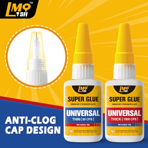 Lmq Lash LMQ-B-TT Super Glue, 60G Thin/Thick (50/1500 Cps) Cyanoacrylate Glue thumb #4