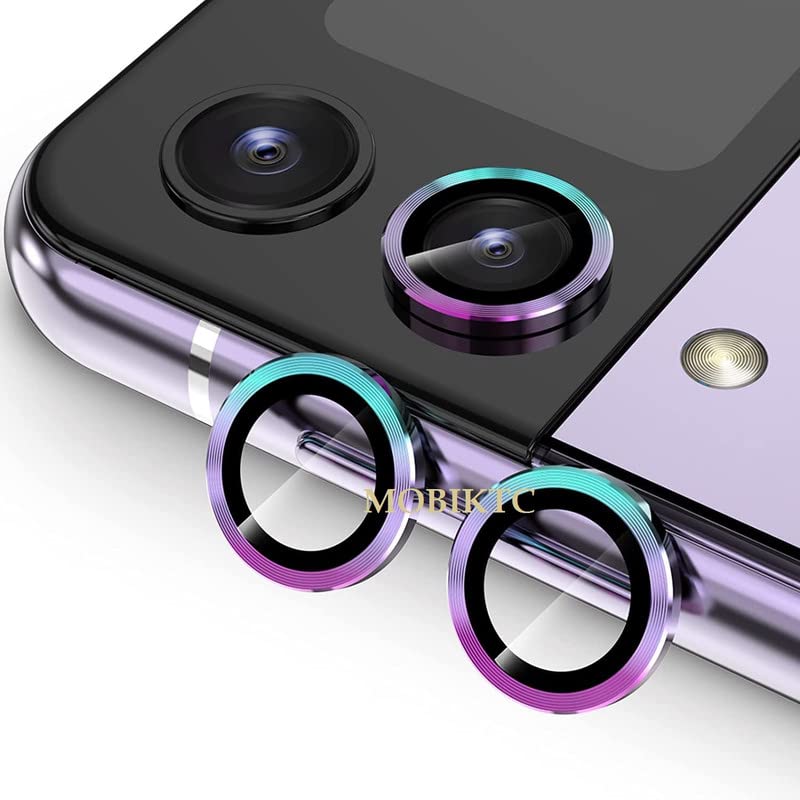 Cellryte for Samsung Galaxy Z Flip 4 Camera Lens Screen Protector, Alloy Matelic Ring Individual Anti Scratch Tempered Glass Camera Cover for Galaxy Z Flip 4 5G, 1 Pack (Black) (B0BBSB6WZM) Amazon Price History, Amazon Price Tracker