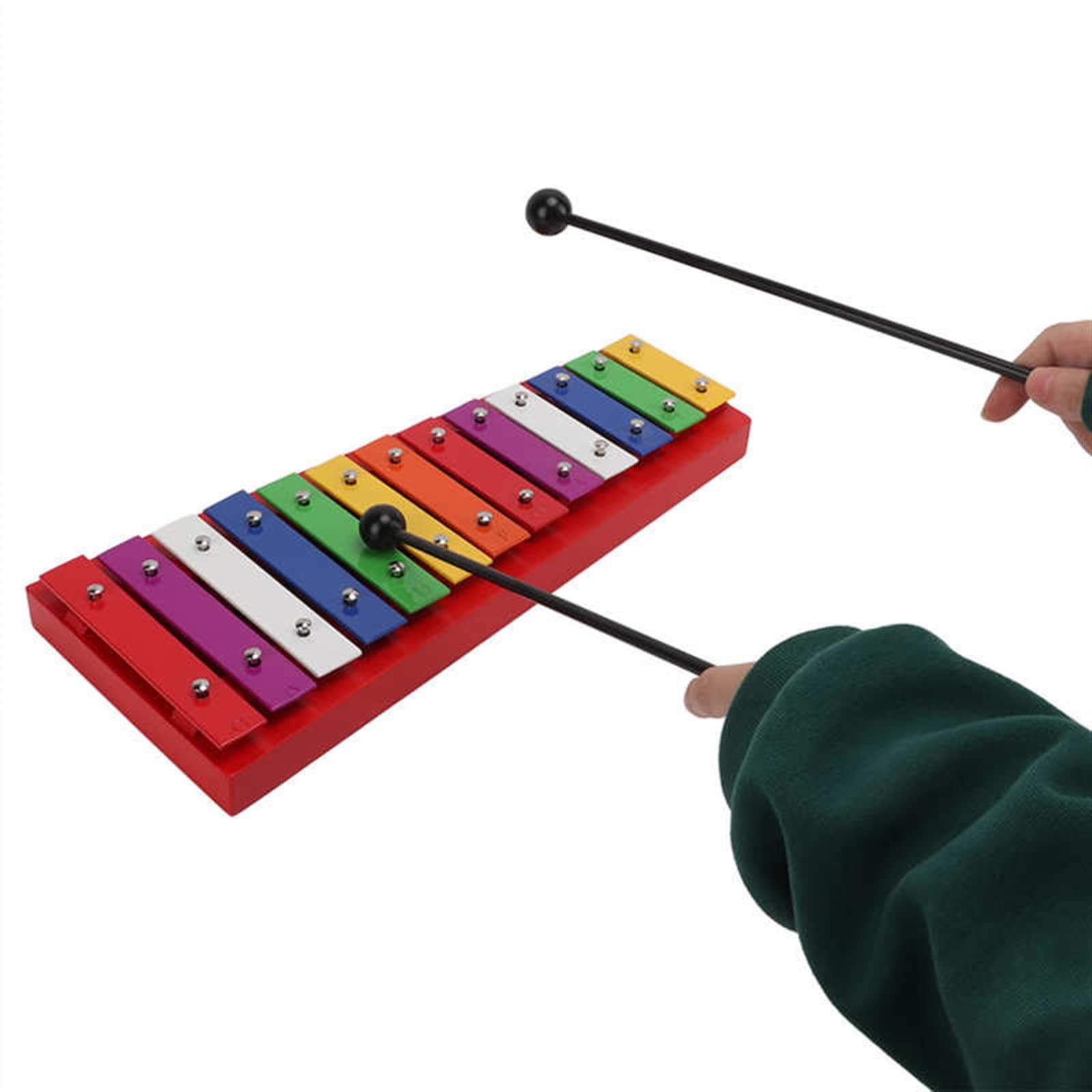 Percussão Musical Xilofono A Colori Panafono In Alluminio Birch 13 Toni Xilofono Professionale Glockenspiel Per Creare Strumenti Musicali A Percussione Xilofoni