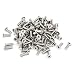 uxcell M3x10mm Countersunk Flat Head Phillips Screw Bolts 100pcs