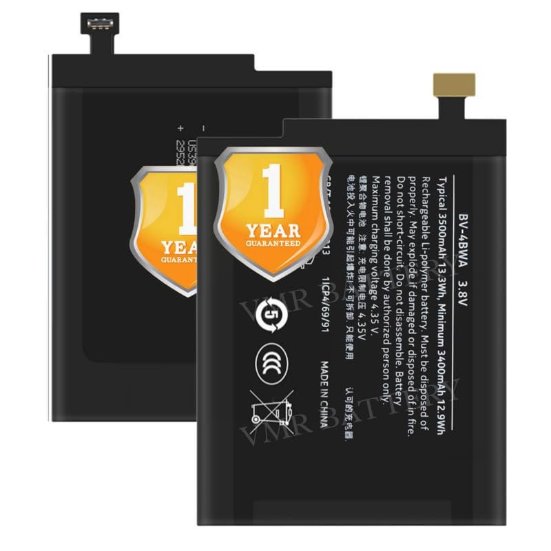 Image of Original BV-4BWA Battery Compatible for Nokia Lumia 1320 (RM-994, RM-995, RM-996) - (3500mAh) - 1 Year Warranty K7