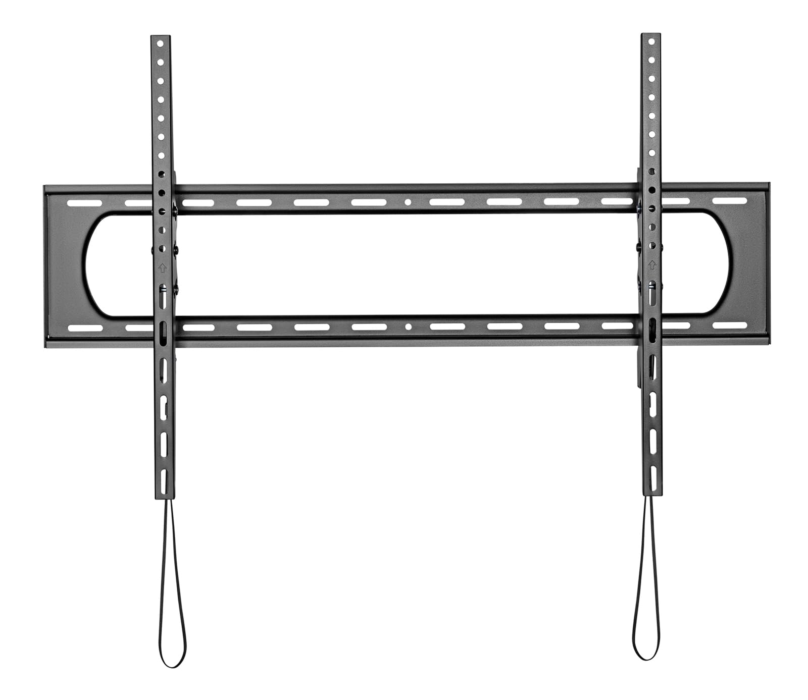 VALUE Supporto da parete per TV, 80 mm, inclinabile, 304,8 cm, 120 kg, nero