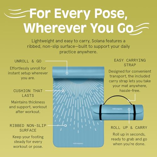 image for Retrospec Solana Yoga Mat 1