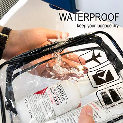 AMMAX-4pcs-TSA-Approved-Travel-Toiletry-Bag-with-Zipper-Travel-Luggage-Pouch-Carry-On-Clear-Airport-Airline-Compliant-Bag-Travel-Cosmetic-Makeup-Bags-for-Women-and-Men