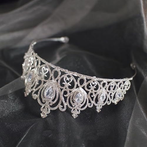Joyería de compromiso en diadema de moda con forma de corazón 5