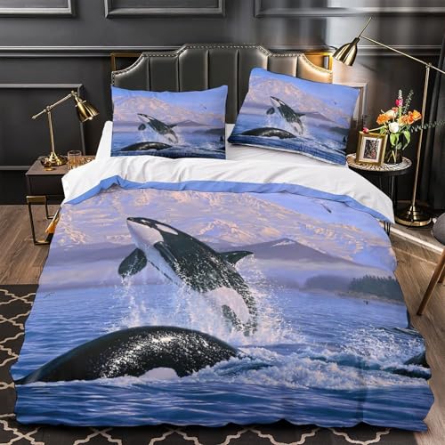 Housse de couette microfibre ultra douce de qualité supérieure 260x220cm