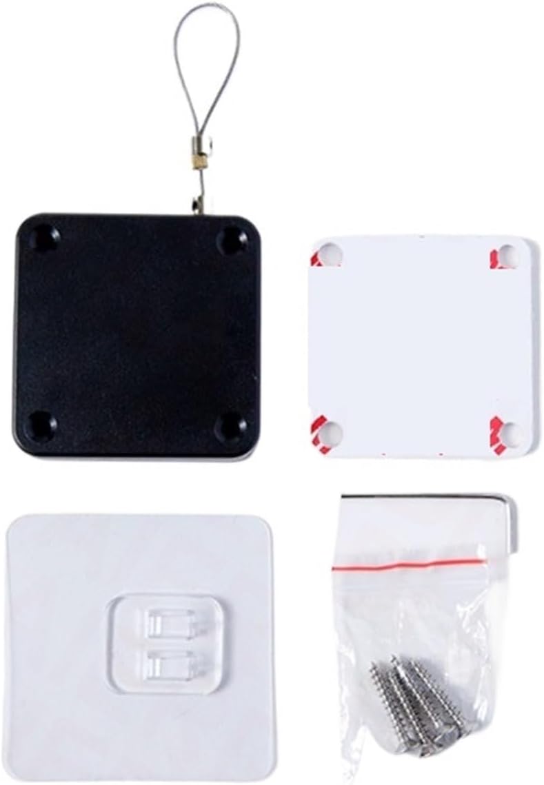 Automatic Punch-Free Adjustable Door Closer 500g-1000g Tension Closing Device(B 1000g)