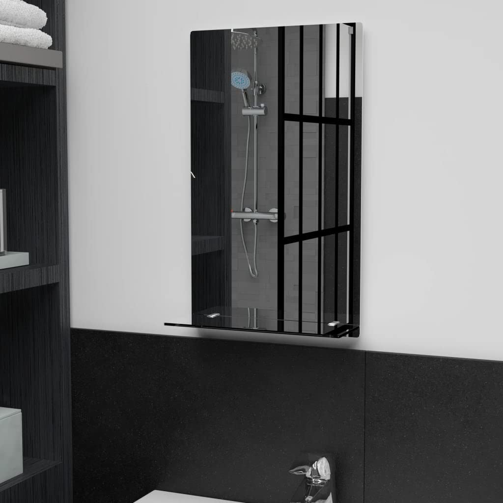 Miroir de salle de bain 30x50 cm avec tablette pour illuminer votre salon