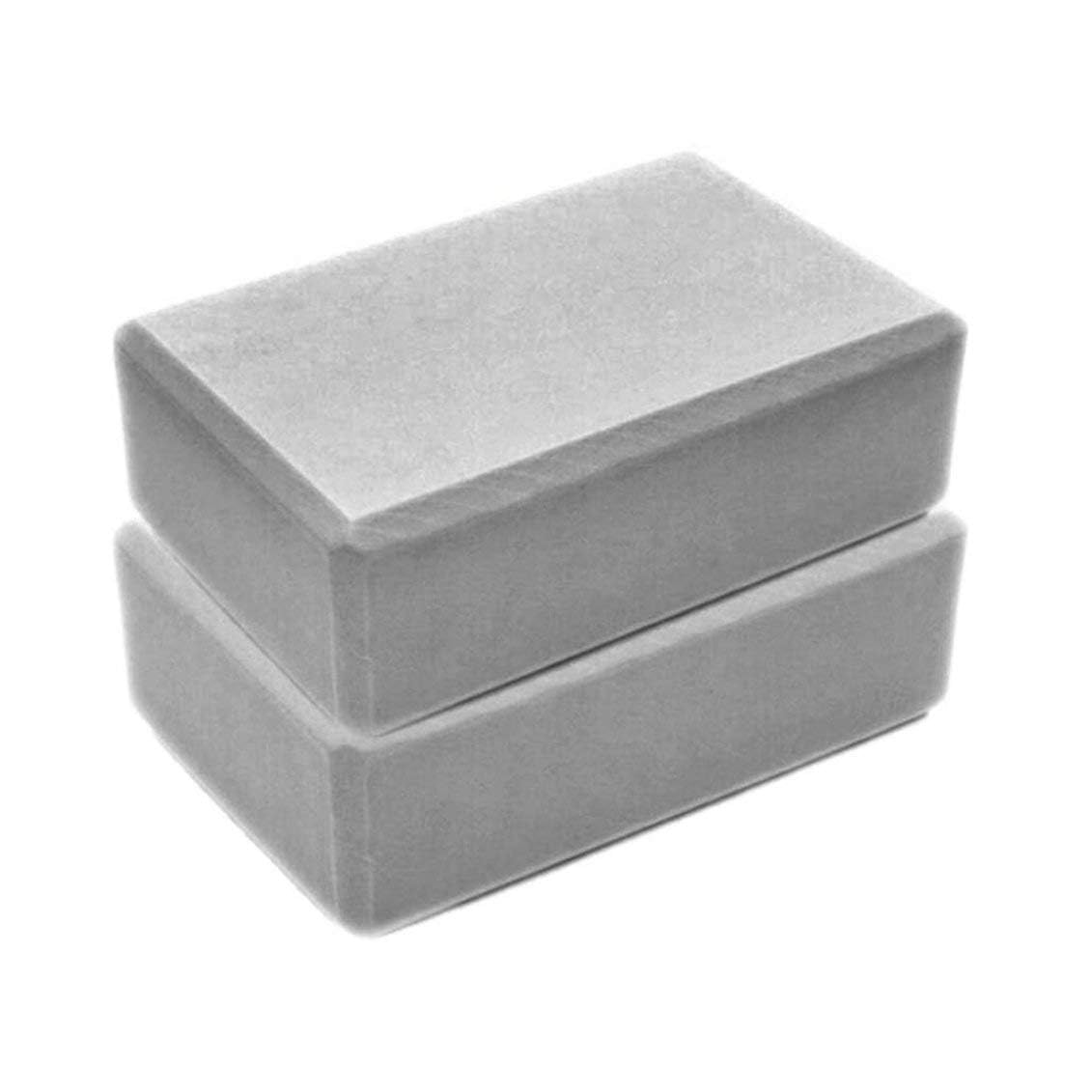 Arrowmax Yoga Block High Density EVA Foam Non-Slip Workout Brick to Improve Poses Balance Flexibility Support Strength Training Exercise-Pack of 2 (GREY)-image-48