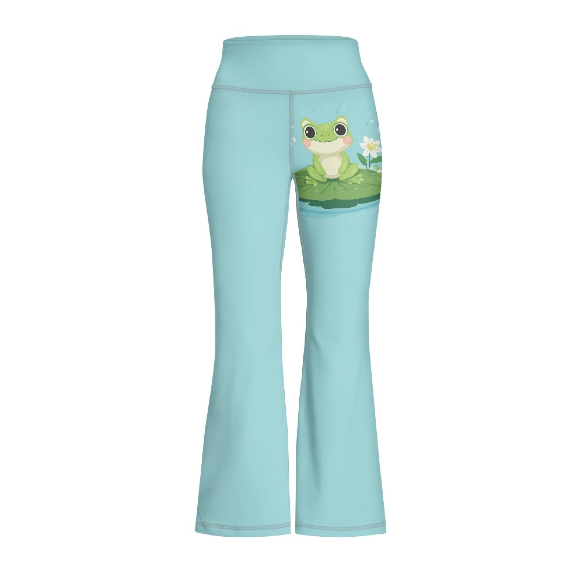 Pantalones de abeja con corte de bota cómodos para mujer 6
