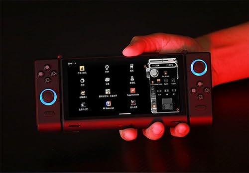 Miniatura 5 de ONE XPLAYER ONEXSUGAR Sugar1 - Dispositivo portátil portátil con Android de doble pantalla, 16 GB de RAM, 512 GB de almacenamiento (negro)