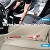 Givifive Car Seat Gap Filler Set of 2, Soft Foam Multifunctional Seat Side Gap Filler with Organizer & Hook Function, 3in1 Gap Stopper Universal Fit Car SUV Truck Fill The Gap Between Seat & Console #1