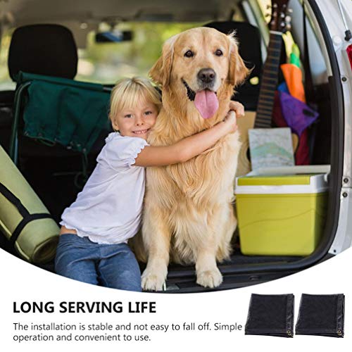 FAVOMOTO 2Pcs Universal Do Carro Parágrafo Animais de Estimação Crianças Net Barreira Barreira de Ma