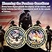 BHealthLife 20 PCS Military Thank You for Your Service Challenge Coin Bulk Military Appreciation Coins Gift - Proud of You Veterans