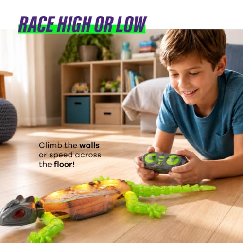 Remote Control Wall Crawler Gecko - Gifts for 4-10 Year Old Boy & Girls - Image 5