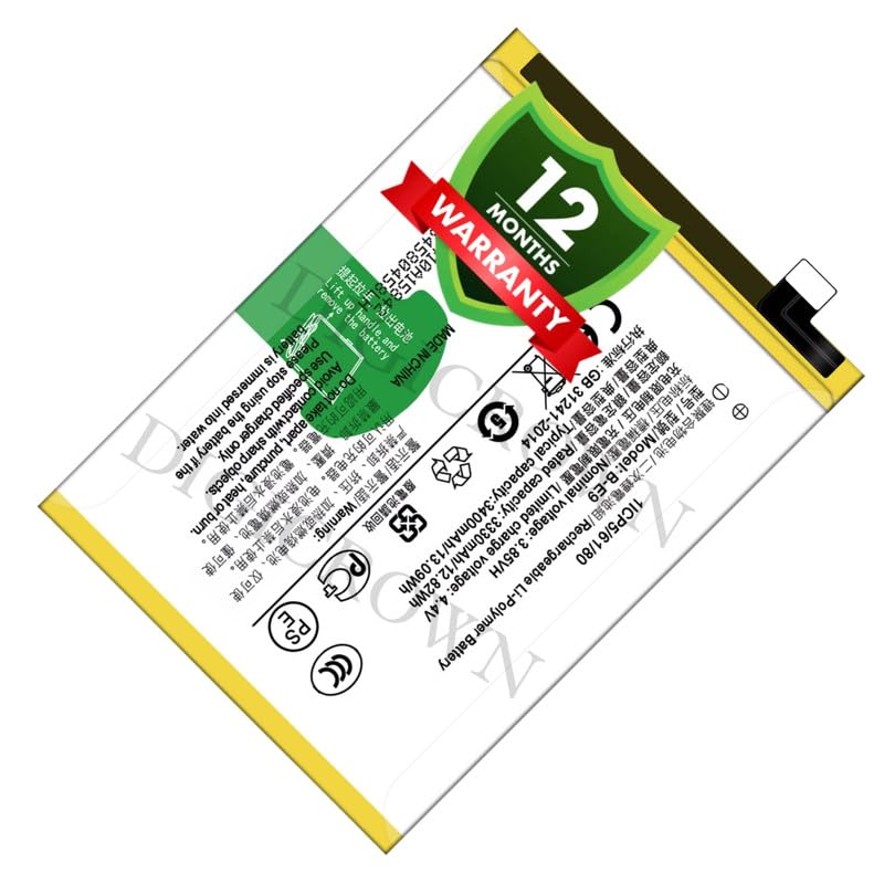 Image of Original B-E9 Battery Compatible for Vivo X23 (V1809A, V1816A, V1809T, V1816T) - (3400mAh) - 1 Year Warranty DF7
