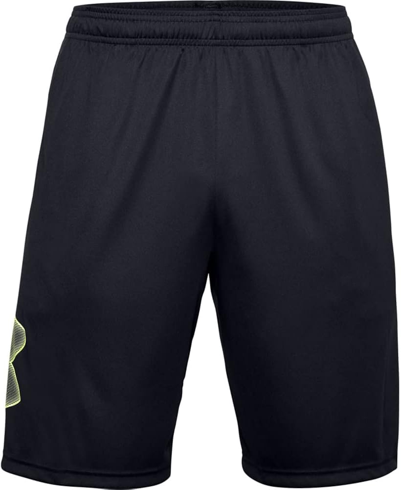 Under Armour Men's Tech Graphic Shorts Black (004)/Lime Fizz XX-Large