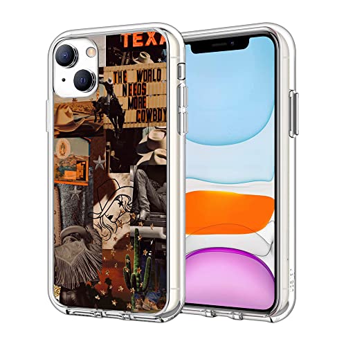 Western iPhone 14 P[XAgJEK[ JE{[C Jg[ VbN I R[W iPhoneP[X jp Mtg ϏՌ \tg TPU NAP[XAJEK[ R[W 6