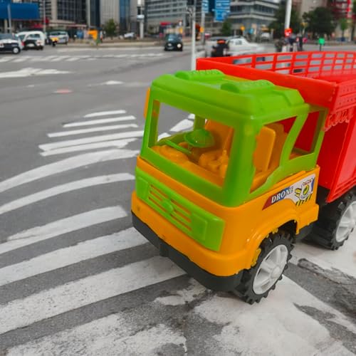 Image of Stylbase Dumper Truck Toy for Kids | Pull Back Friction Powered Baby Toy Car with Wheels | Durable Vehicle Toys for Boys | Birthday Gift for Kids 2-5 Years | Toys for 4+ Year Boy (Color Vary)