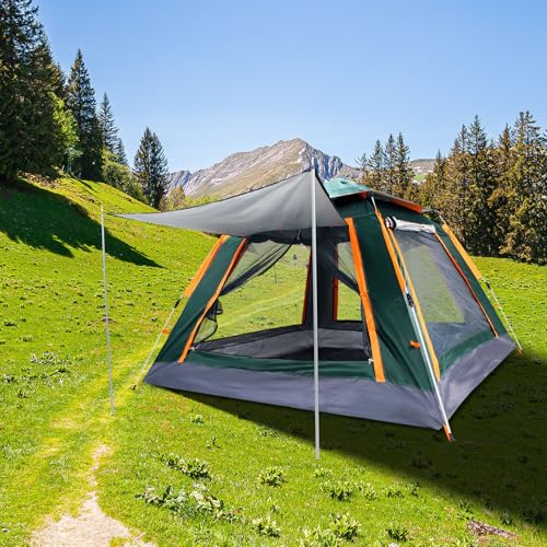 Carpa para camping 2-3 personas con vestíbulo extendido