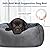 JOEJOY Extra Large Dog Sofa Bed, Waterproof Rose Velvet XL Dog Bed With Nonskid Bottom, Low Front Edge Dog Bed For Large Labrador, German Shepherd, Golden Retriever, 89x64x23cm