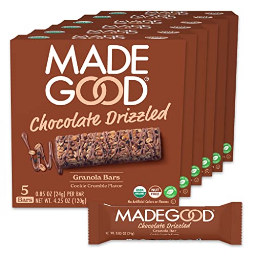 Buy MadeGood Birthday Cake Chocolate Drizzled Granola Bars gluten