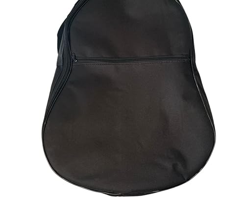 Capa Acolchoada Com Bolso Preto para Violão Classico