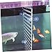 Yardwe Aquarium Divider with Suction Cups High Transparency Acrylic Fish Tank Separator Board for Isolation of Fry and Fish Species Easy Installation
