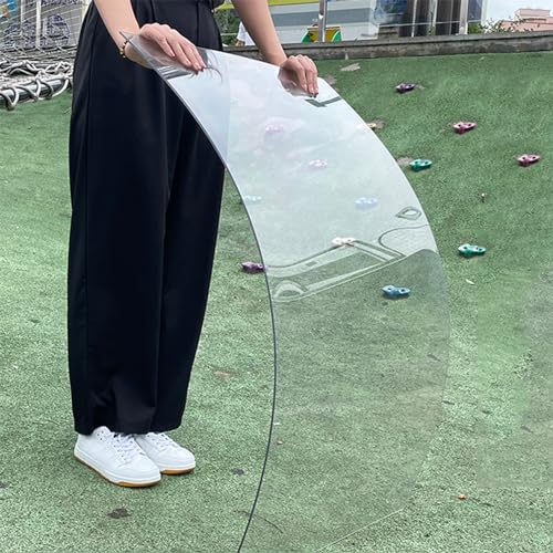 Plastique acrylique transparent robuste pour auvent extérieur et toit