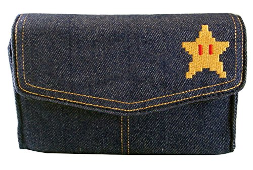 Amazon | デニムポーチ/スター for Newニンテンドー3DS LL | ケース
