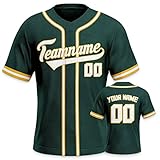 【Material】Hochwertiges Gewebe, Polyester, Knopfverschluss, atmungsaktives Gewebe, schnell trocknend, weich und hautfreundlich, Feuchtigkeitsableitung.Unser Team/Name und Zahlen sind genäht/gedruckt auf Jersey, kein Eaey zu knacken, zu verblassen oder zu schälen.