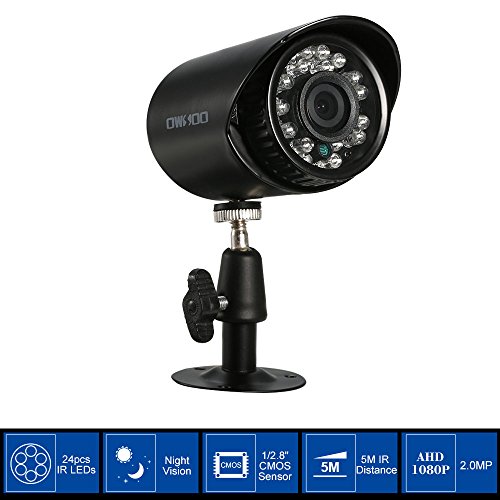 DECDEAL 1080P AHD CCTV Câmera analógica 3.6mm Lente 1/2.8 '' CMOS 2.0MP IR-CUT 24pcs IR LEDS Visão