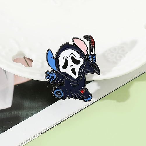 Miniatura 5 de Ohana - Alfileres esmaltados de puntada de anime Ohana Means Family Stitch Pines de solapa para mujeres, hombres, niñas, niños, broche, mochila,