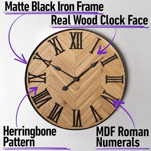 24 " Silent Metal & Wood Wall image product image