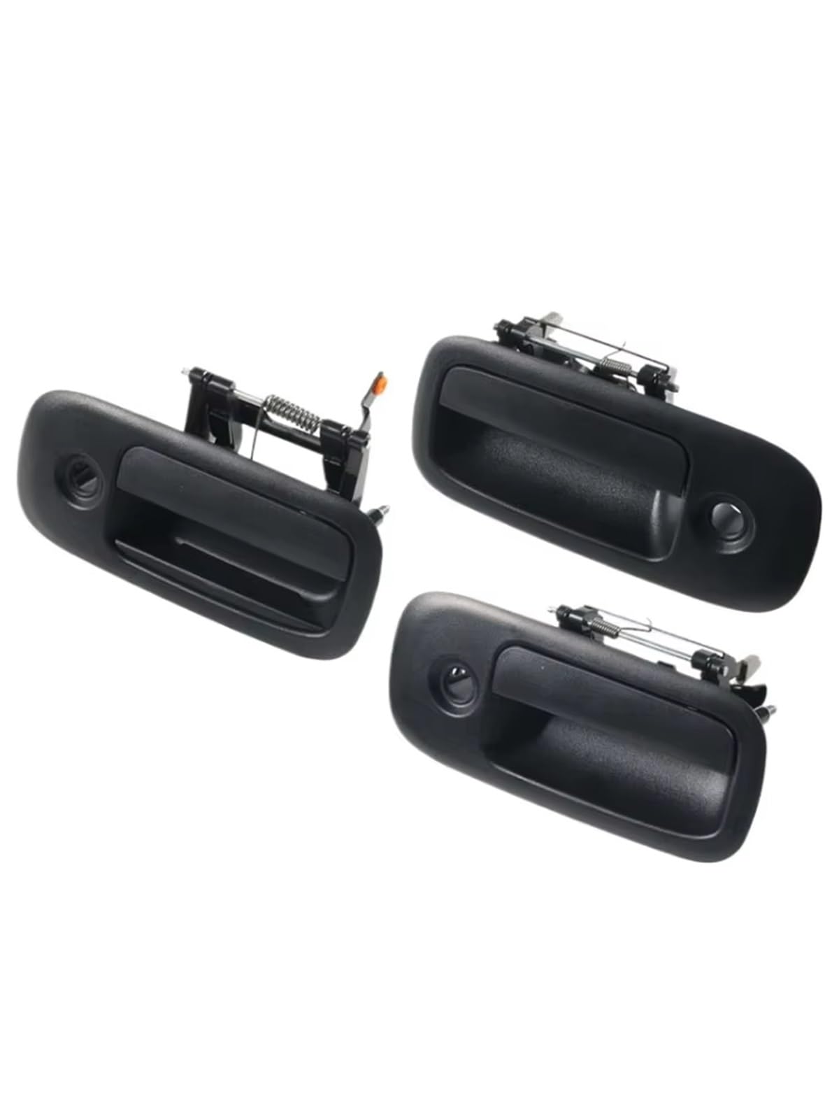 BYSKJZ Car Exterior Door Handle for GMC for Savana 1500 2500 3500 4500 for Van 25942271 25942272 25942270 10359094 79320 Exterior Door Handles(3Pcs Set)