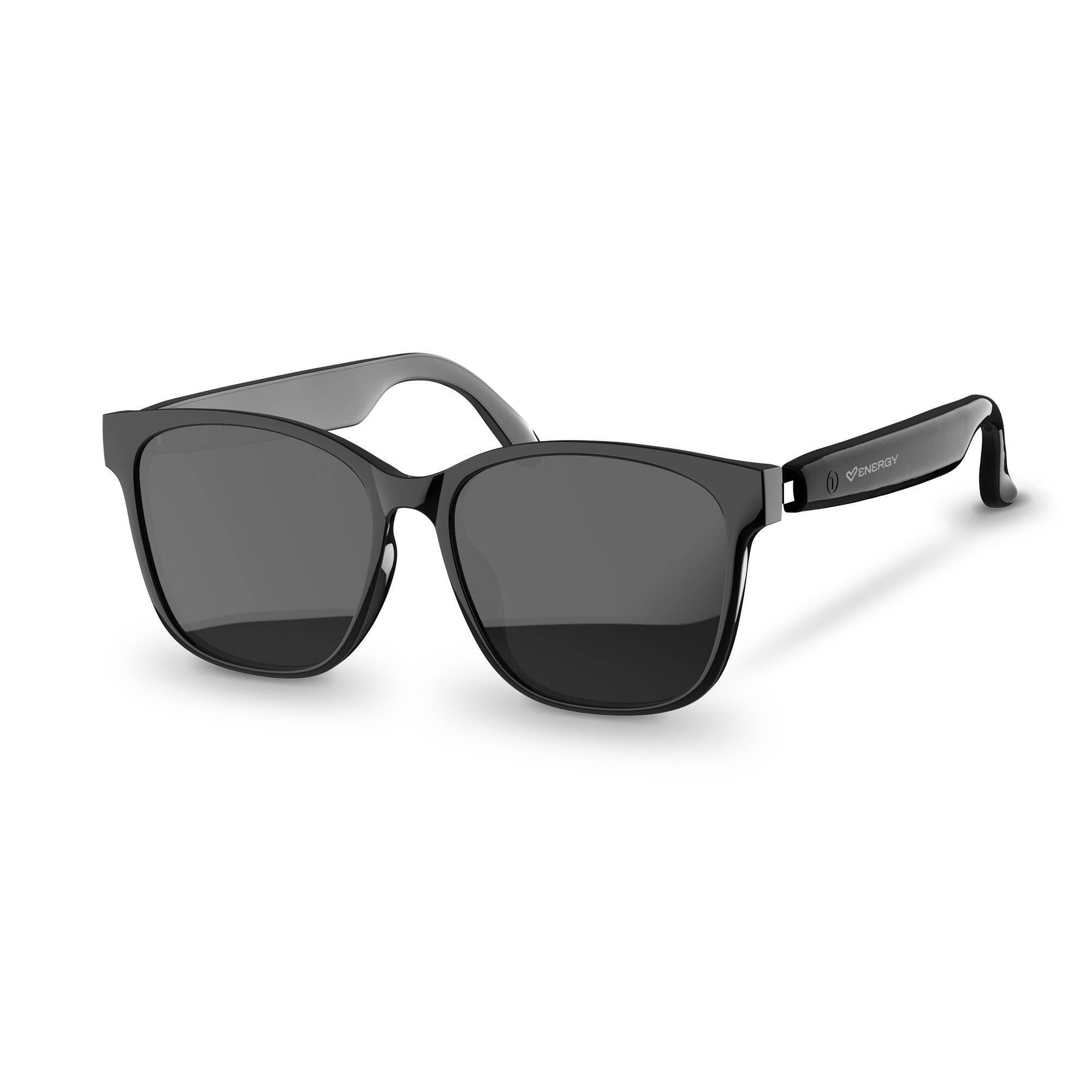Energy Sistem Urban Music Sunglasses Gafas Inteligentes Bluetooth con Audio con Proteccion Luz Azul Sol y Ordenador Polarizadas UV400 Microfono Integrado IPX5 Smart Blue Light Glasses