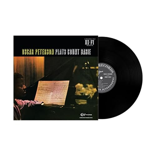 Oscar Peterson: Plays Count Basie Vinyl LP, Numbered Tip on